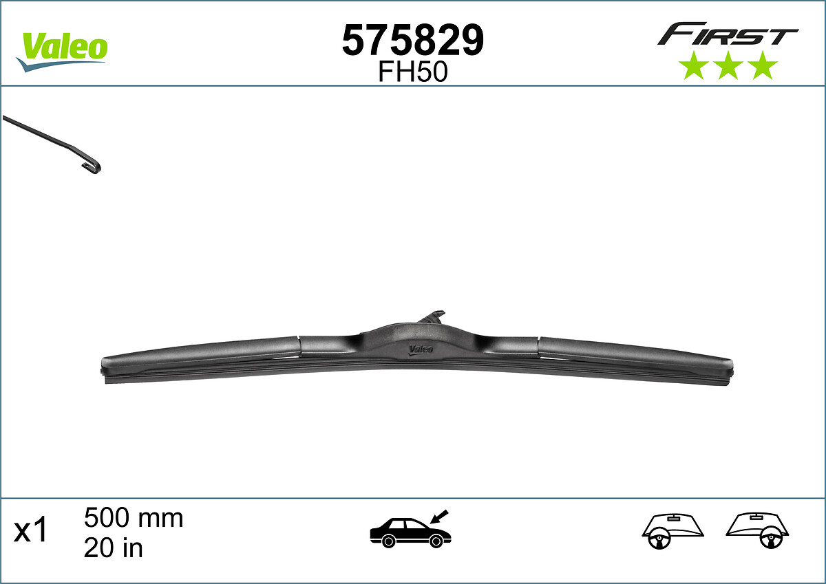 Lamela stergator VALEO 575829